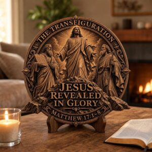 Jesus 3D Illusion Laser Engraving File, Christian PNG Wood Design Bundle