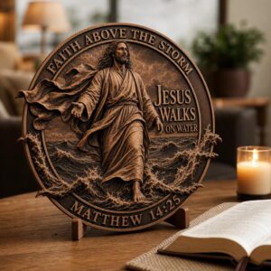 Jesus 3D Illusion Laser Engraving File, Christian PNG Wood Design Bundle