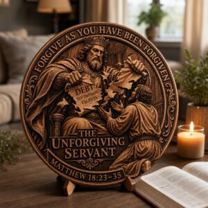 Jesus Parables 3D Illusion Laser Engraving Files, Christian Art Wood Bundle