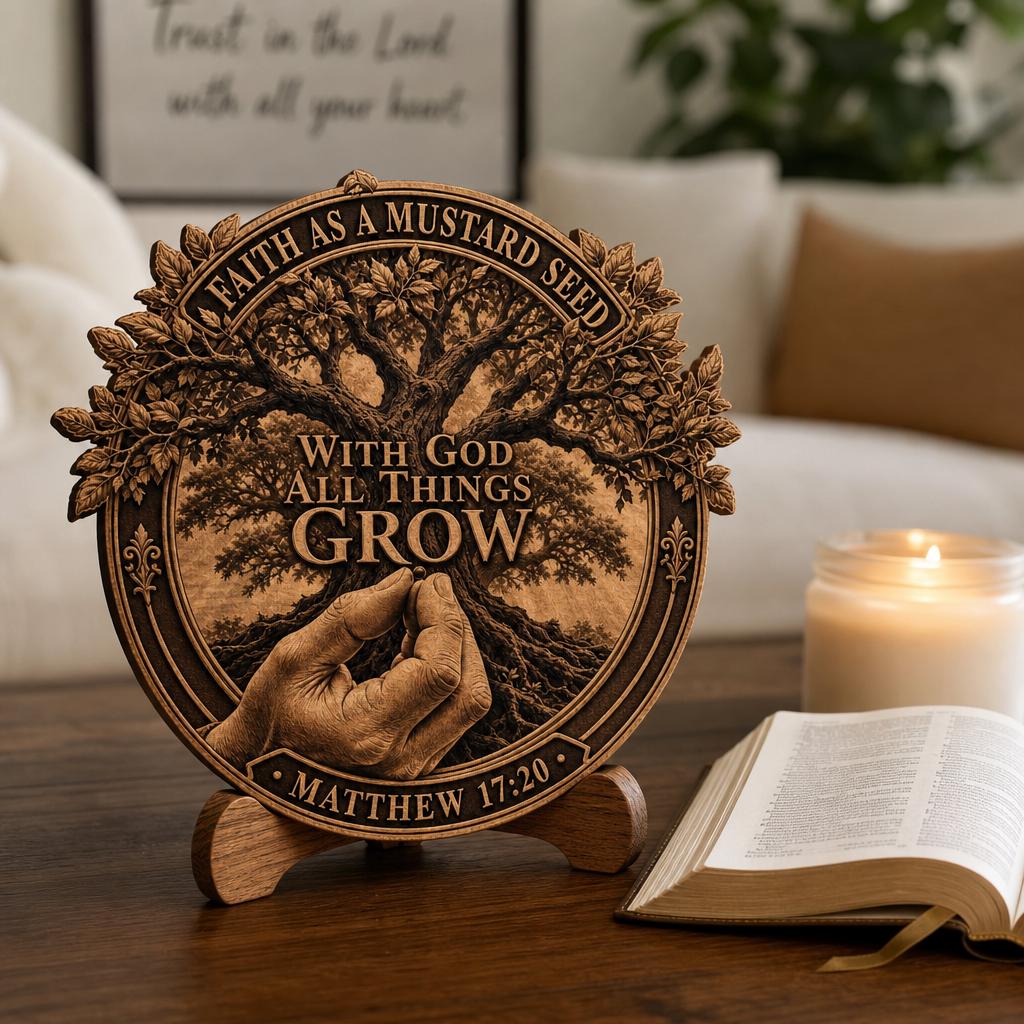 Jesus Parables 3D Illusion Laser Engraving Files, Christian Art Wood Bundle