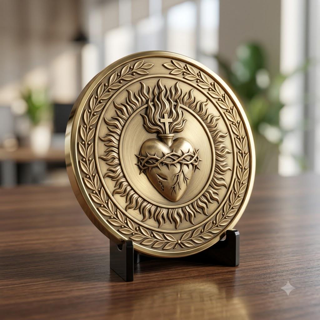 Jesus Relief PNG for Coin Engraving, Christian Medallion Depth Map Pattern
