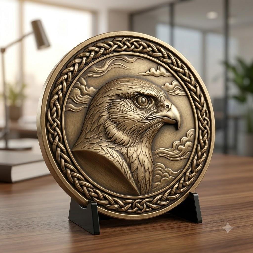 Military Coin Engraving File, Patriotic Medal Relief Laser Depth Map PNG