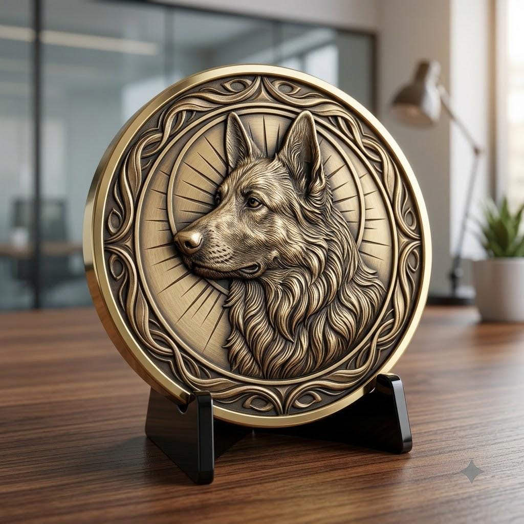 Pet Memorial Coin Laser Depth Map, High Relief Celtic Medallion File