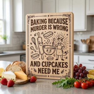 Sassy Farmhouse Kitchen Quotes, Rustic Engraving for Charcuterie Boards