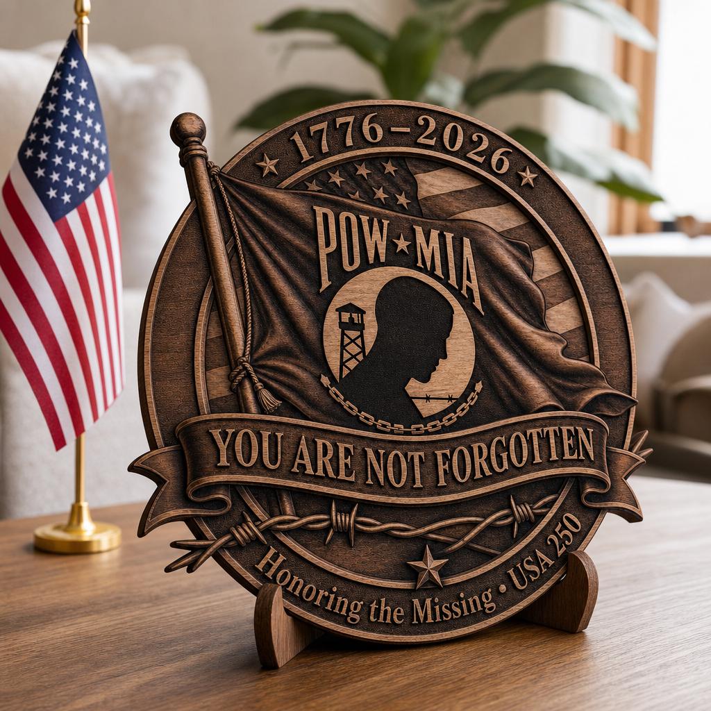 USA 250 Laser Engraving, 3D Patriotic Military Wood Sign Glowforge Art