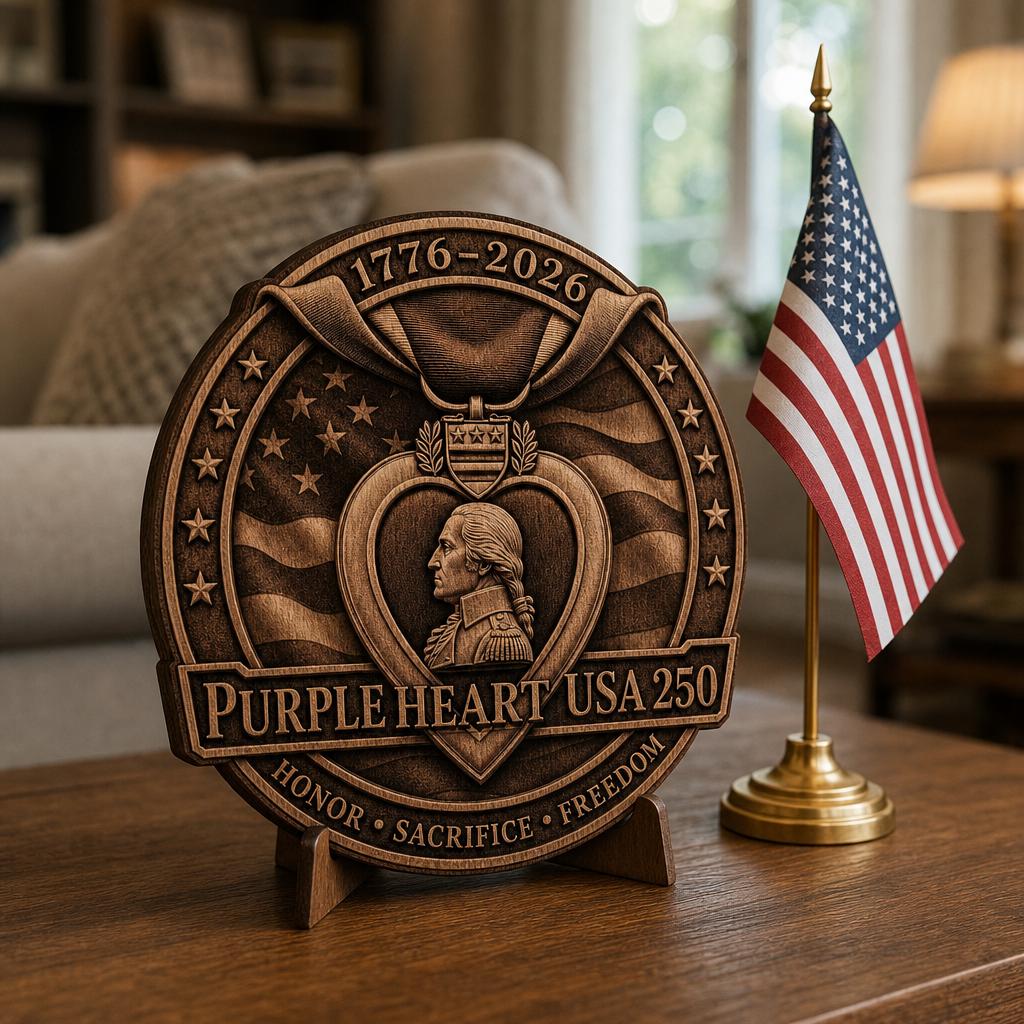 USA 250 Laser Engraving, 3D Patriotic Military Wood Sign Glowforge Art