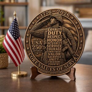 USA 250 Laser Engraving, 3D Patriotic Military Wood Sign Glowforge Art