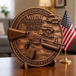 USA 250th Anniversary 3D Engraving PNG, Military Timeline for Wooden Signs