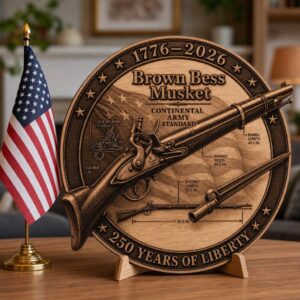 USA 250th Anniversary 3D Engraving PNG, Military Timeline for Wooden Signs