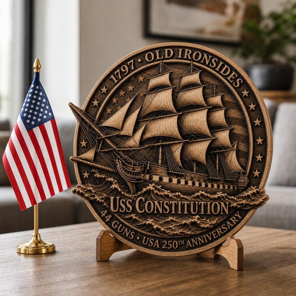 USA 250th Anniversary 3D Engraving PNG, Military Timeline for Wooden Signs