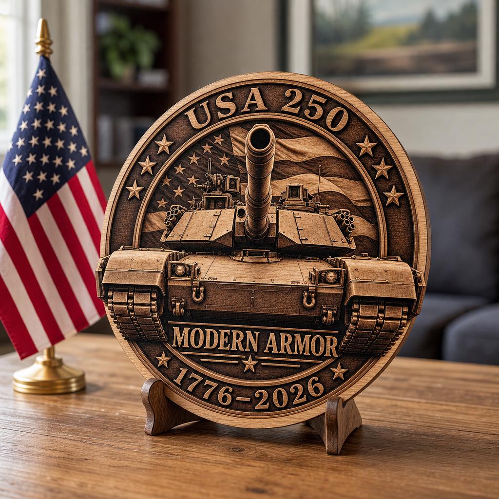 USA 250th Anniversary 3D Engraving PNG, Military Timeline for Wooden Signs
