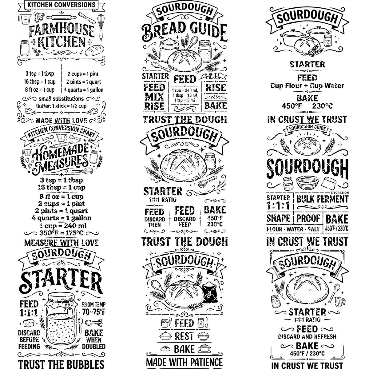 Vintage Farmhouse Sourdough, Kitchen Conversion, Charcuterie Board Designs