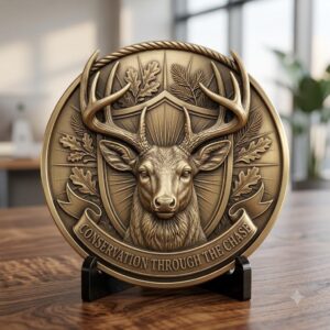 Wildlife Animal Coin Engraving Depth Maps, High Relief Laser Design Bundle