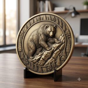 Wildlife Animal Coin Engraving Depth Maps, High Relief Laser Design Bundle