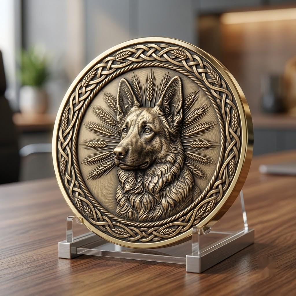 3D Christian Challenge Coin, Jesus Nativity Relief Depth Map Laser Design