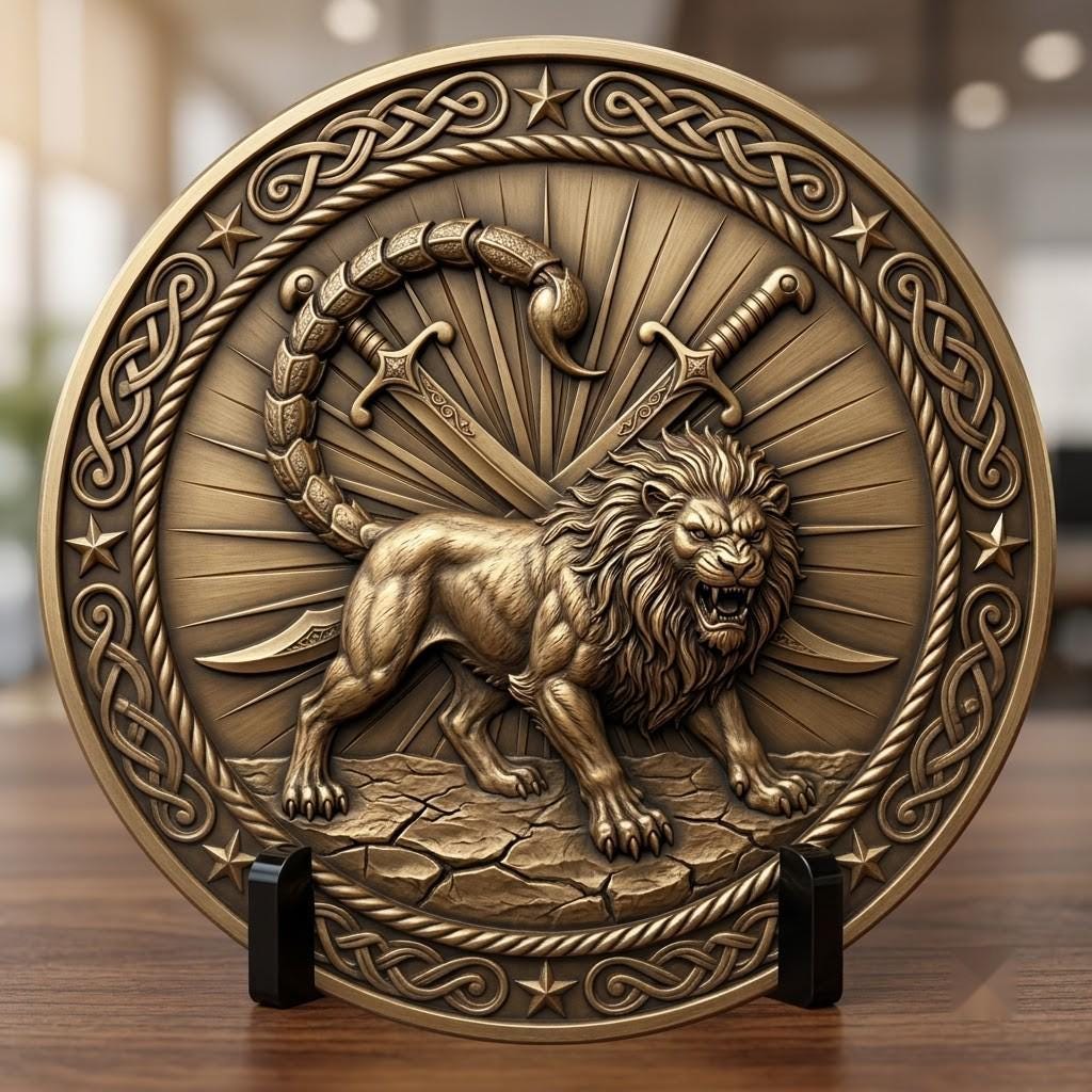 49 Mythical Beast Coin Engraving Depth Maps, Laser Medallion Relief Art