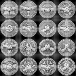 50 Challenge Coin Depth Map Files, 3D Relief Laser Bundle, Sportsmanship PNG