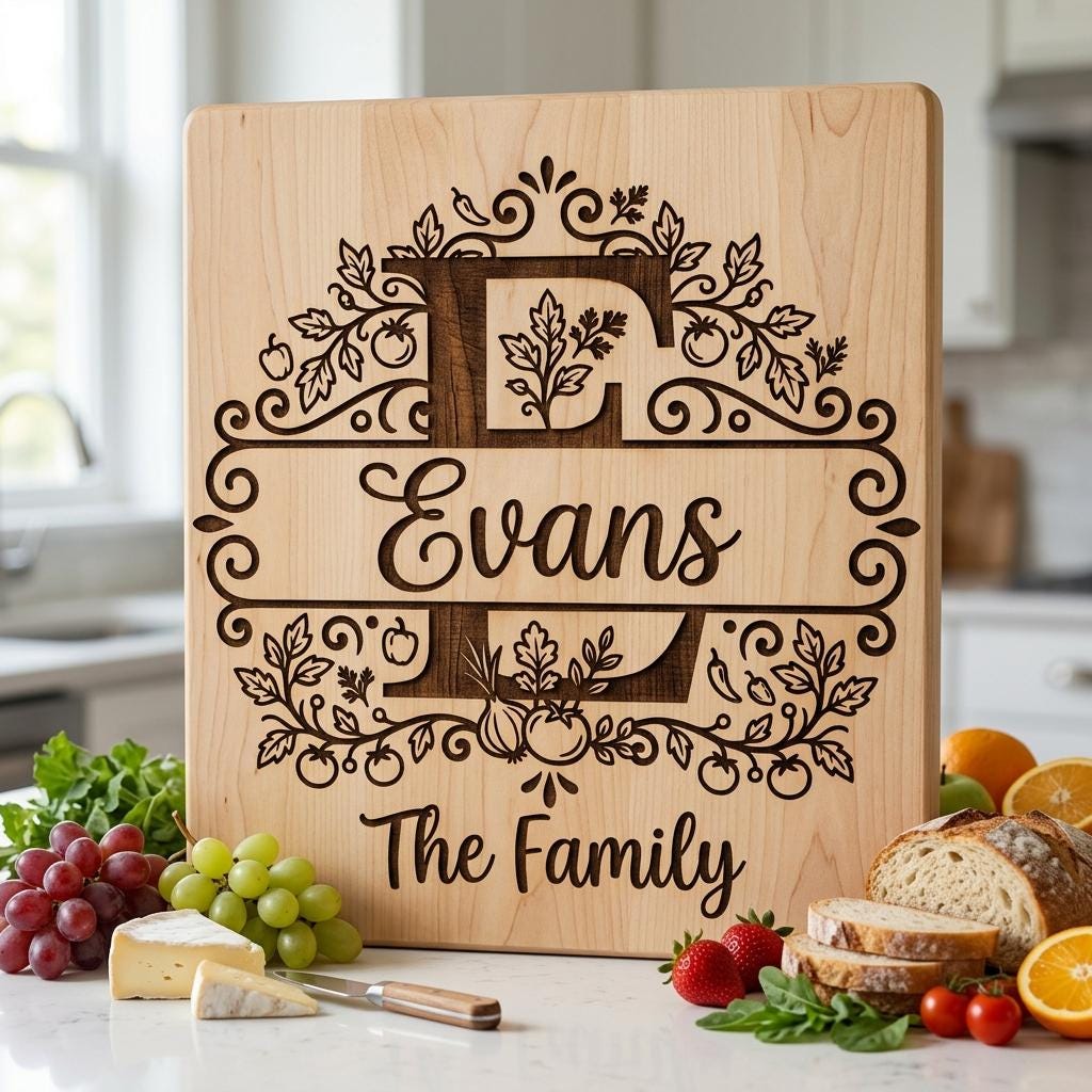 Alphabet Monogram Svg Bundle, Family Name Files, Split Letter Designs For Engraving