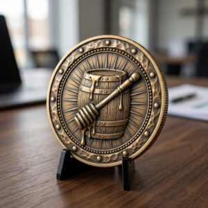 Bee Challenge Coin Laser File, 50 3D Relief Master Beekeeper Badges