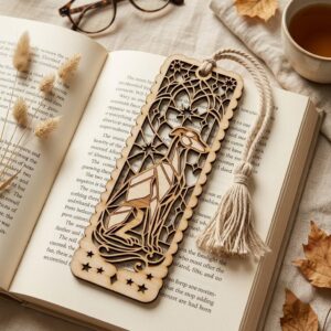Cat and Dog Bookmark Laser File, 23 Pet Animal Reading Designs