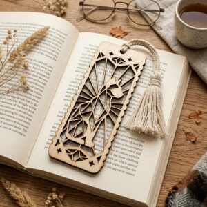 Cat and Dog Bookmark Laser File, 23 Pet Animal Reading Designs