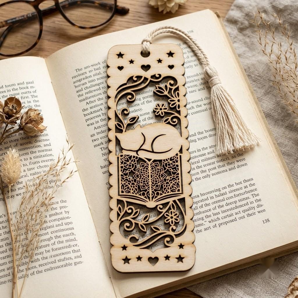 Cat and dog peek a boo bookmarks, 50 designs, reader gift