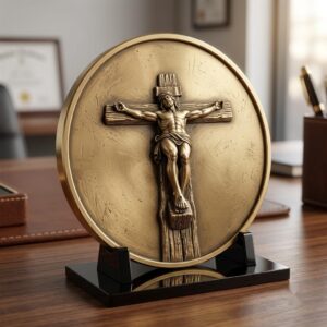 Christian Challenge Coin, Jesus Relief, Seven Last Words PNG Bundle