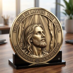 Christian Challenge Coin, Jesus Relief, Seven Last Words PNG Bundle