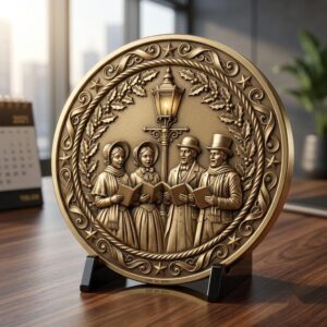 Christmas Challenge Coin Engraving File, Ugly Sweater Relief Bundle