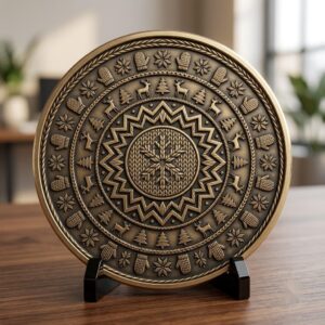 Christmas Challenge Coin Engraving File, Ugly Sweater Relief Bundle