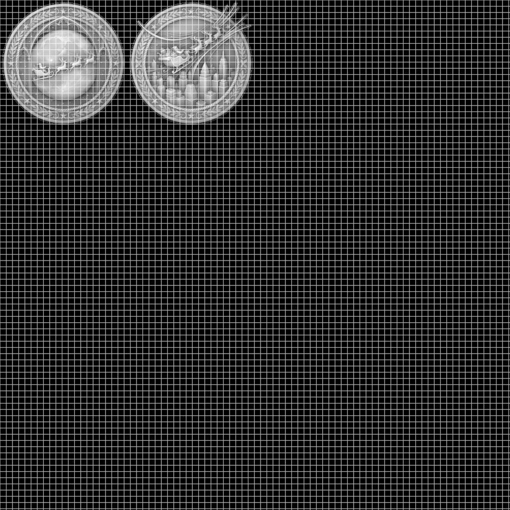Christmas Engraving Challenge Coin, Santa Laser Relief File, North Pole Bundle