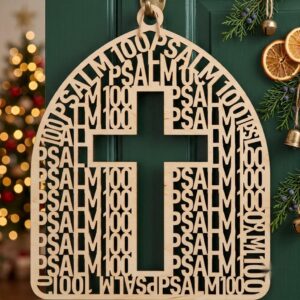 Christmas Ornament Svg Bundle, Laser Cut File, Classic Carol Lyrics Door Hanger, Typography Bauble Star And Bell Sign Designs