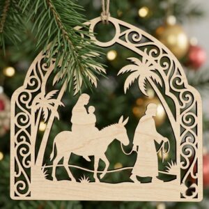 Christmas Ornament Svg Bundle, Mrs Claus Bakery, Gingerbread Recipe Baubles