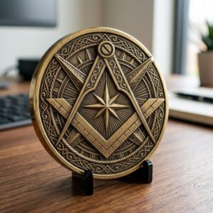 Coin Engraving File, 3D Relief, Sacred Geometry Bundle