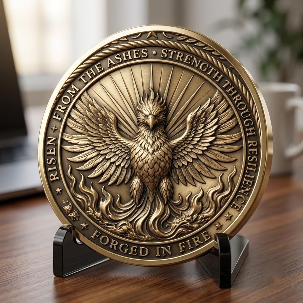 Fantasy Bestiary Laser Engraving File, Mythic Creature Coin Relief Depth Map PNG