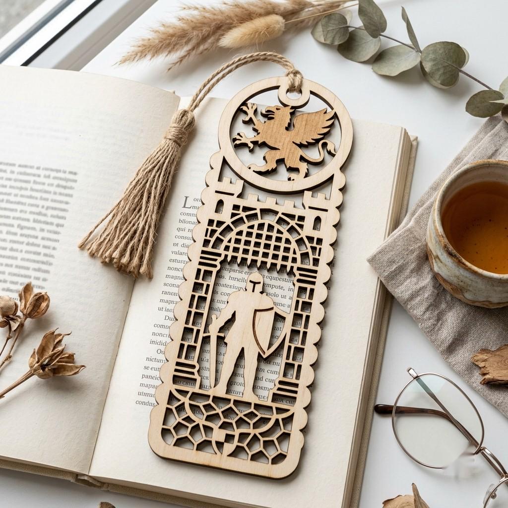 Fantasy Bookmark Bundle, 28 Intricate Dragon Designs, Mythical Beast Silhouettes