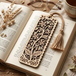 Floral Mandala Bookmark Bundle, Henna Bookmarks, Laser File