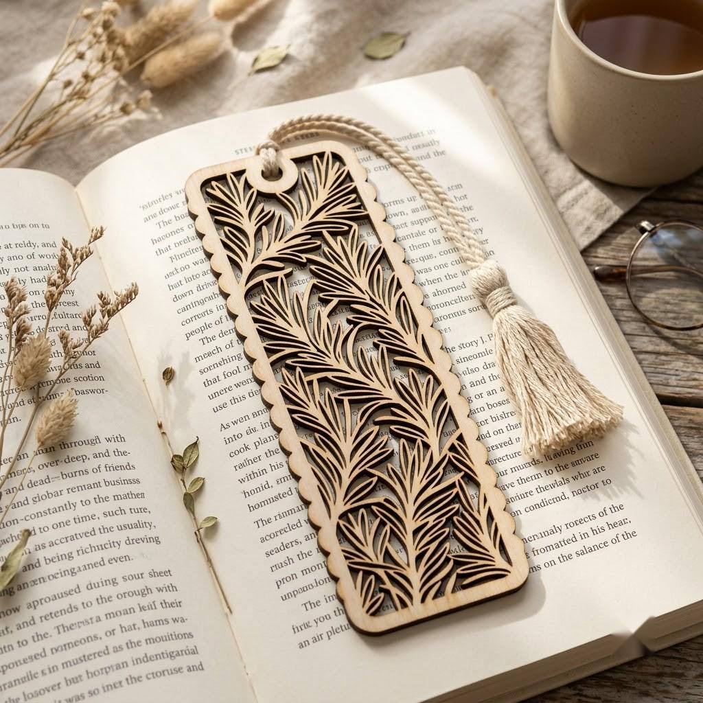 Floral Mandala Bookmark Bundle, Henna Bookmarks, Laser File