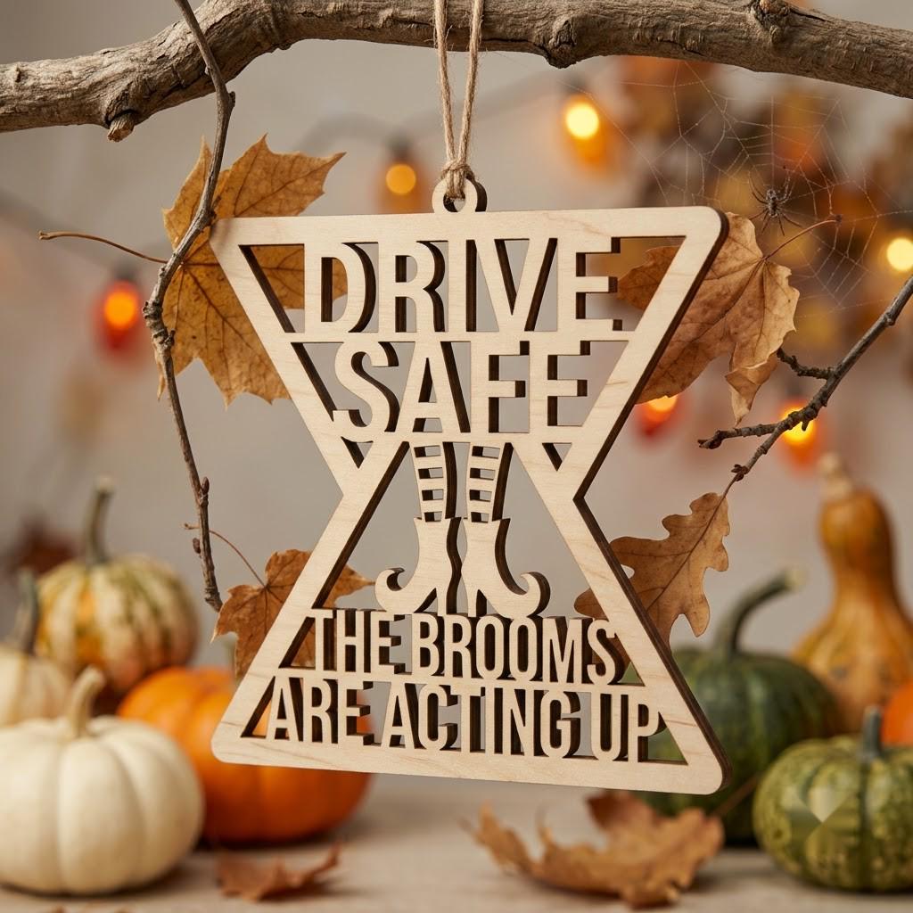 Funny Sarcastic Ghost Door Hanger Bundle, Anti Social Halloween Sign Decor