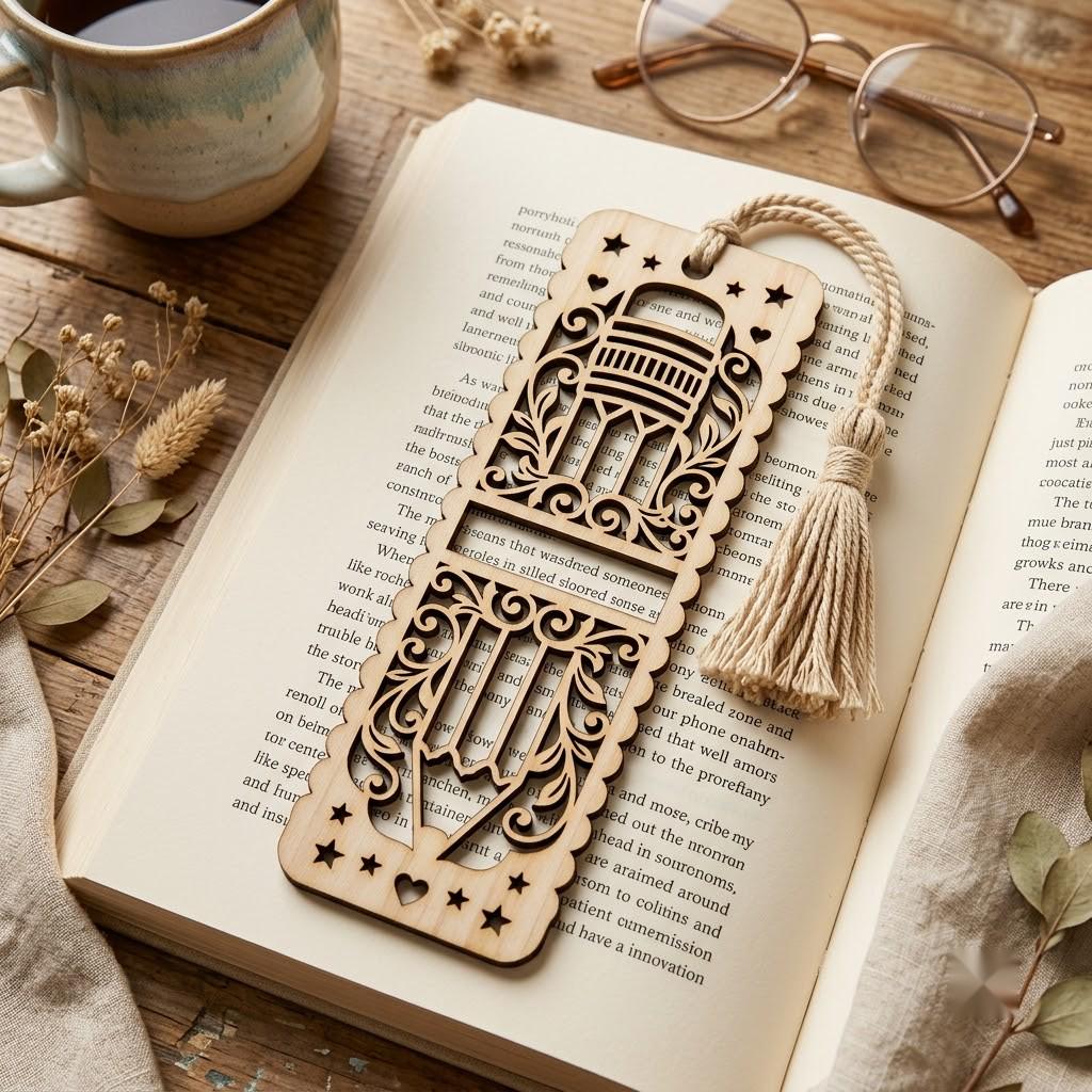 Graduation Bookmark Laser File, 49 School Designs, Teacher Gift