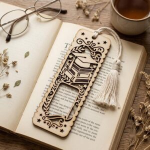 Graduation Bookmark Laser File, 49 School Designs, Teacher Gift
