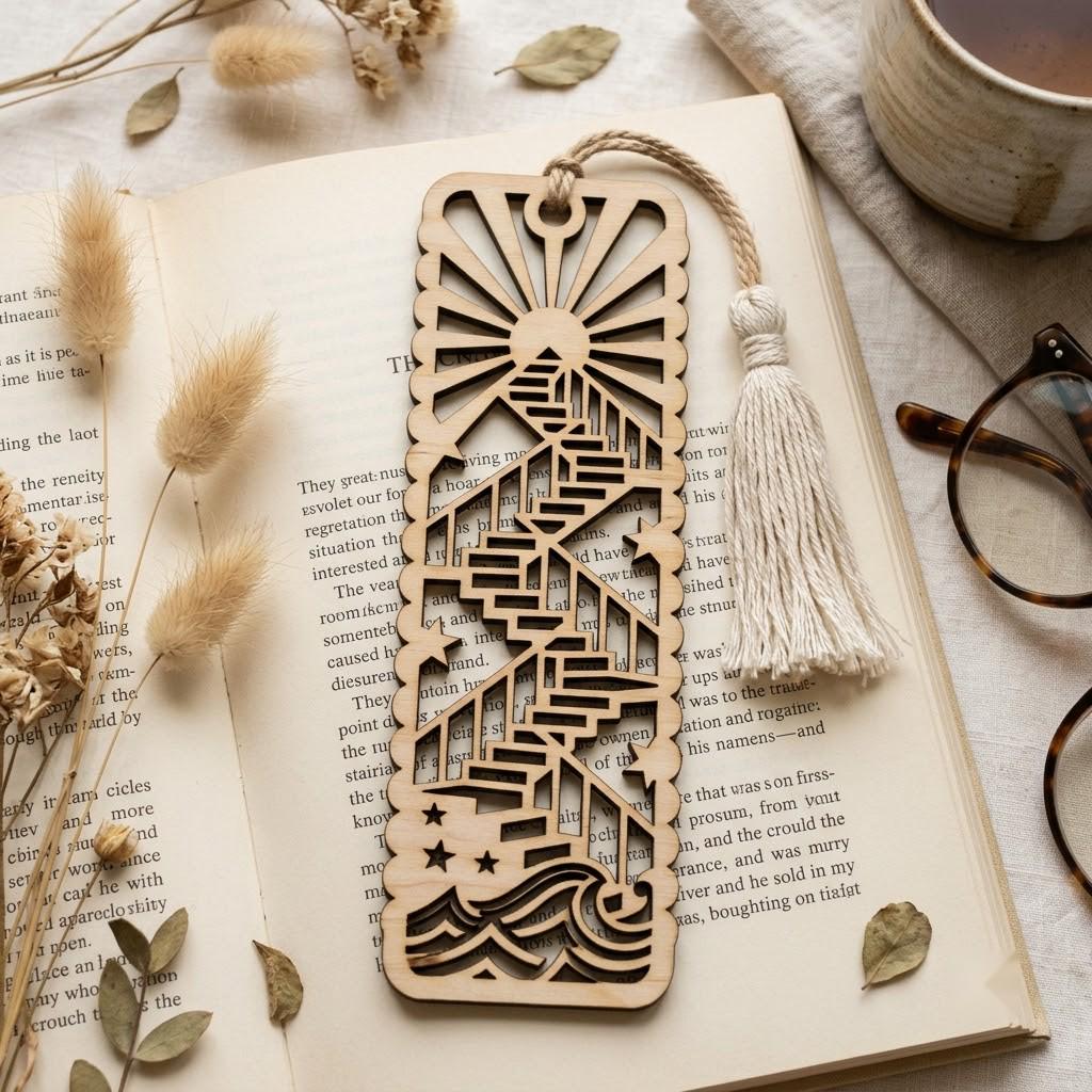 Graduation Bookmark Laser File, 49 School Designs, Teacher Gift