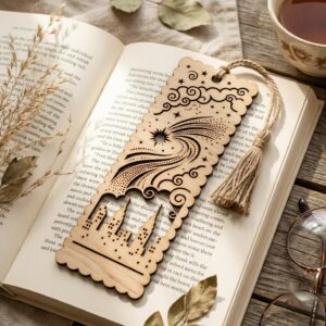 Graduation Bookmark Laser File, 49 School Designs, Teacher Gift