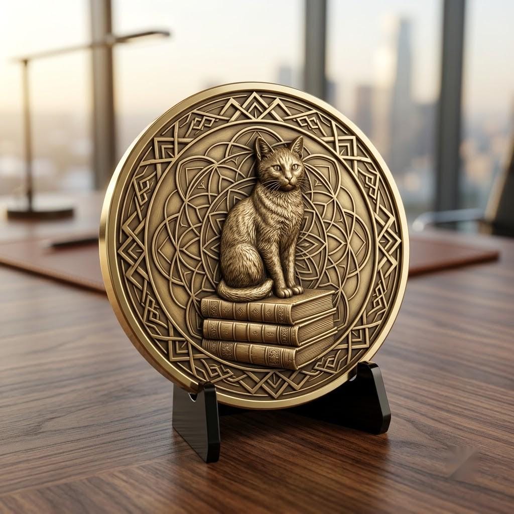 Halloween Arcane Challenge Token, Esoteric Relief File, Laser Engraving Depth Map