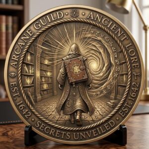 Halloween Arcane Challenge Token, Esoteric Relief File, Laser Engraving Depth Map