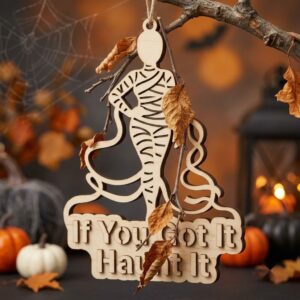 Halloween Laser Cut, Funny Ornament Svg Bundle, 41 Sassy Designs, Witch Please, Resting Witch Face
