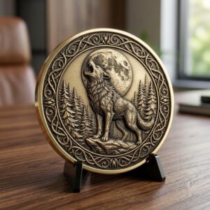 Halloween Monster Challenge Coin Laser Relief & Mythological Depth Map Files