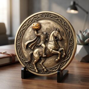 Halloween Monster Challenge Coin Laser Relief & Mythological Depth Map Files