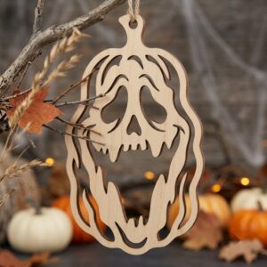 Halloween Pumpkin Ornament Laser Bundle, 50 Jack O Lantern Designs