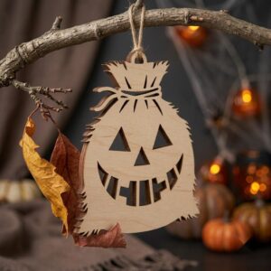 Halloween Pumpkin Ornament Laser Bundle, 50 Jack O Lantern Designs
